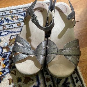 Dansko Metallic Sandals